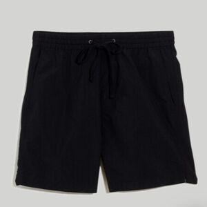 Madewell 6 1/2" (Re)sourced Everywear Shorts Black Size Men's Medium